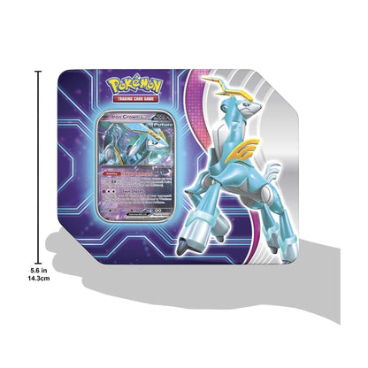 Pokemon Trading Card Games Paradox Destinies Iron Crown ex Tin
