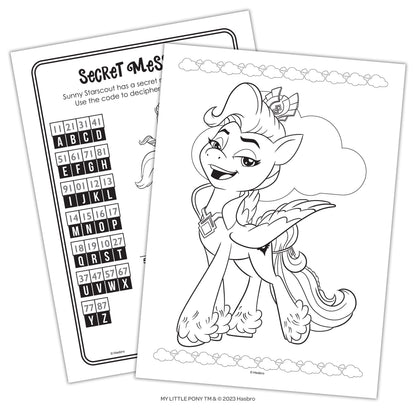 My Little Pony Jumbo Coloring Book, 64 Pages by Bendon ISBN: 09781690256519