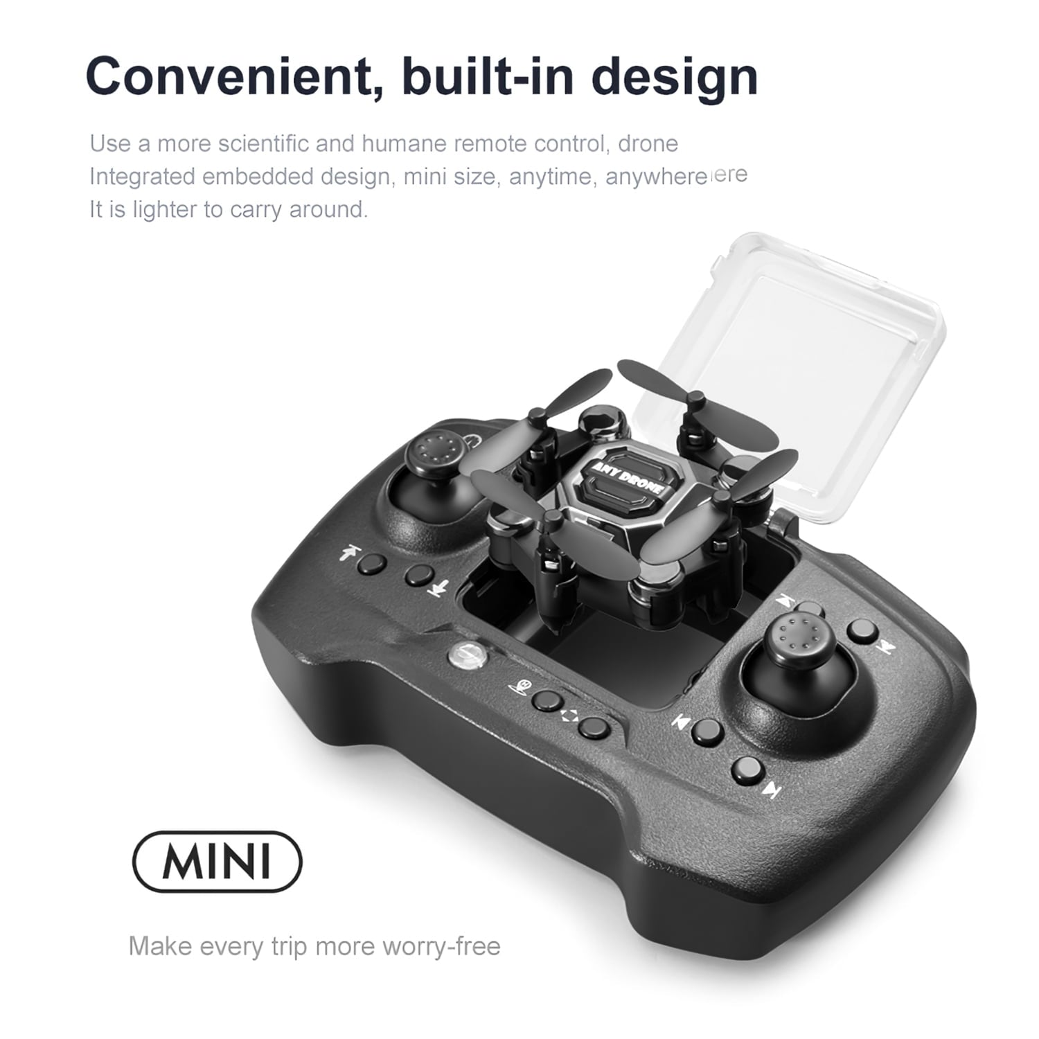 HNH 4K Mini Foldable Drone for Kids, Drone with Camera, RC Drone with Altitude Hold 3D Flips and Headless Mode Easy to Fly