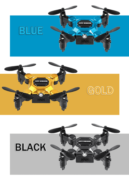 HNH 4K Mini Foldable Drone for Kids, Drone with Camera, RC Drone with Altitude Hold 3D Flips and Headless Mode Easy to Fly