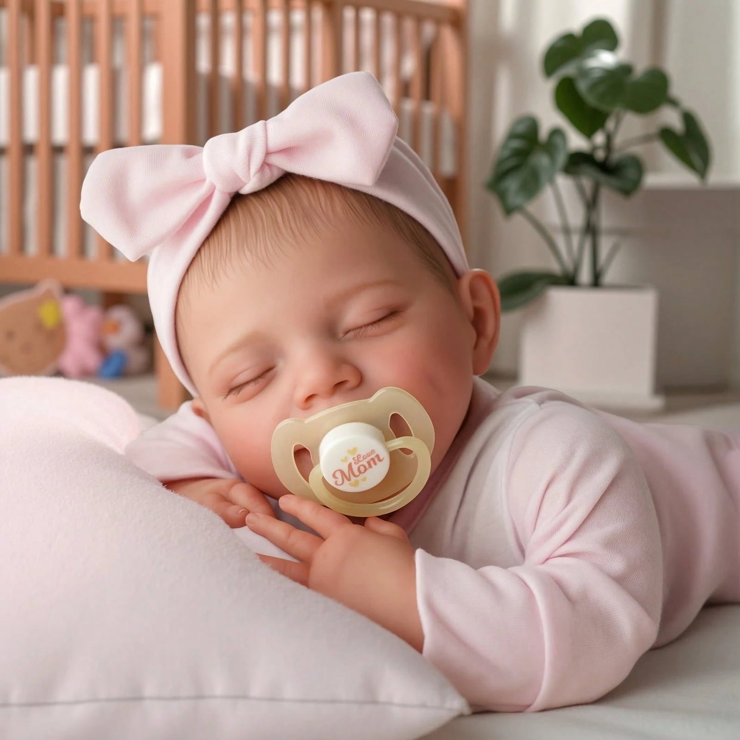 RSG 17-inch Lifelike Reborn Baby Dolls with Soft Cloth Body Doll Handmade Real Life Baby Dolls with Clothes for Kids Age 3+