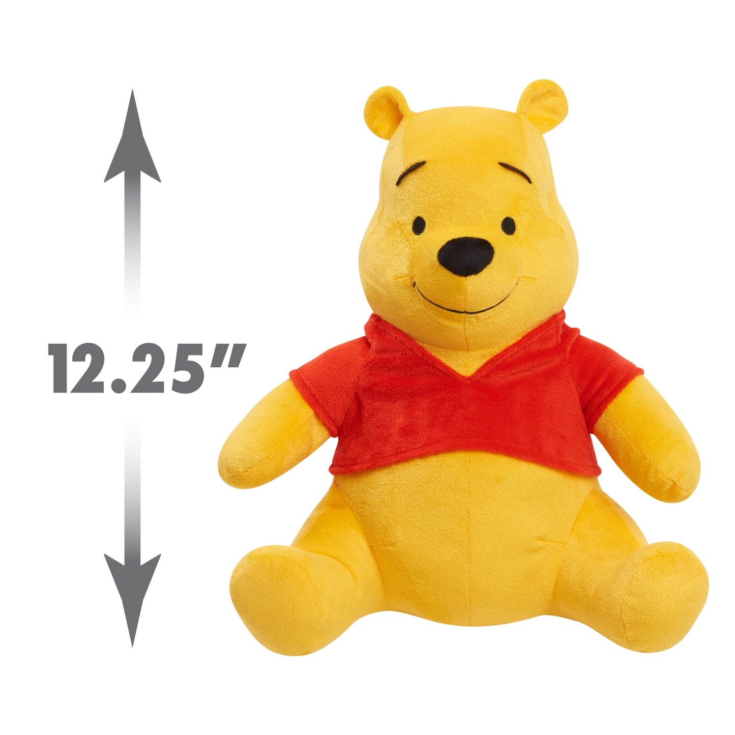 Disney Classics Friends Large 12.7-Inch Plush Winnie the Pooh, Ages 2 +