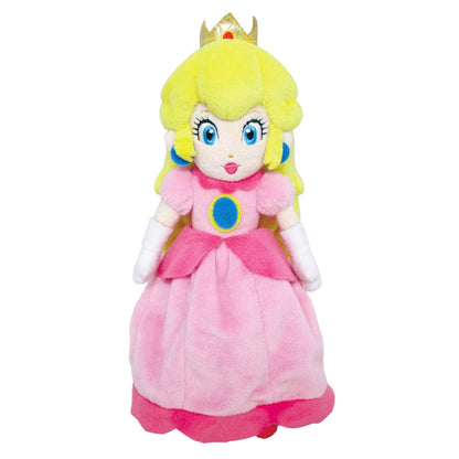 Little Buddy Super Mario All Star Collection 1418 Peach Stuffed Plush, 10.5" Multicolor