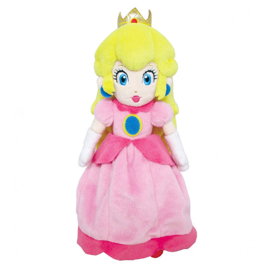 Little Buddy Super Mario All Star Collection 1418 Peach Stuffed Plush, 10.5" Multicolor